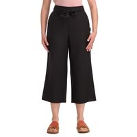 Pantalón Lino Mujer Gris