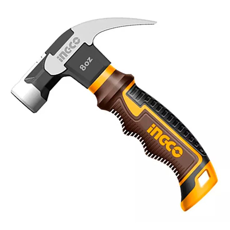INGCO - Martillo Mango Corto 8oz Ingco Hch81008d