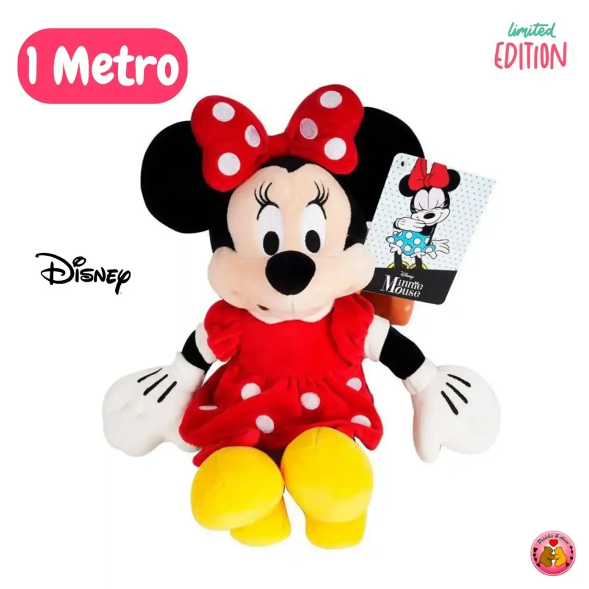 DISNEY - Peluche Gigante Minnie 100 CM - Original