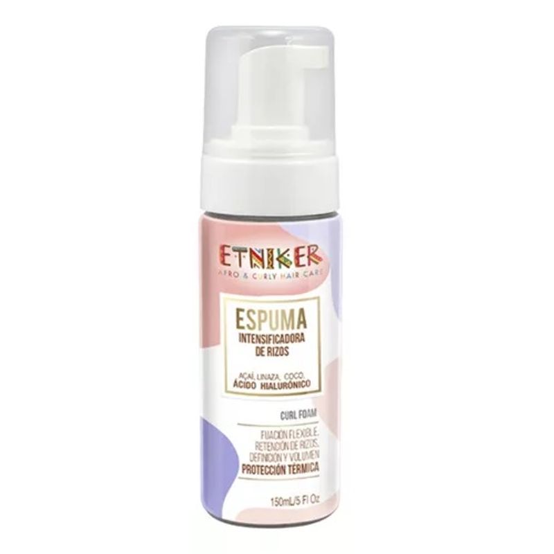 ETNIKER - Espuma Etniker Rizos Intensos 150ml