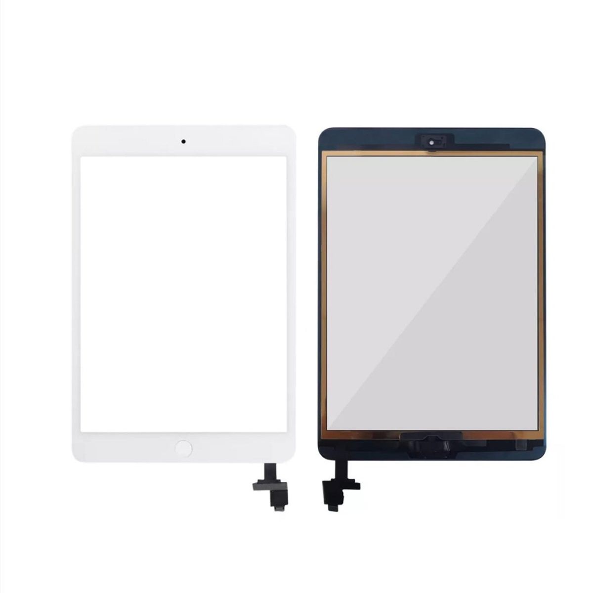 GENERICO - Pantalla Táctil de repuesto compatible con iPad Mini 1 / Mini 2 Blanco