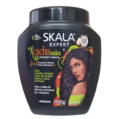 SKALA - Mascara de Tratamiento 2 En 1 Rizos Cabello Negro