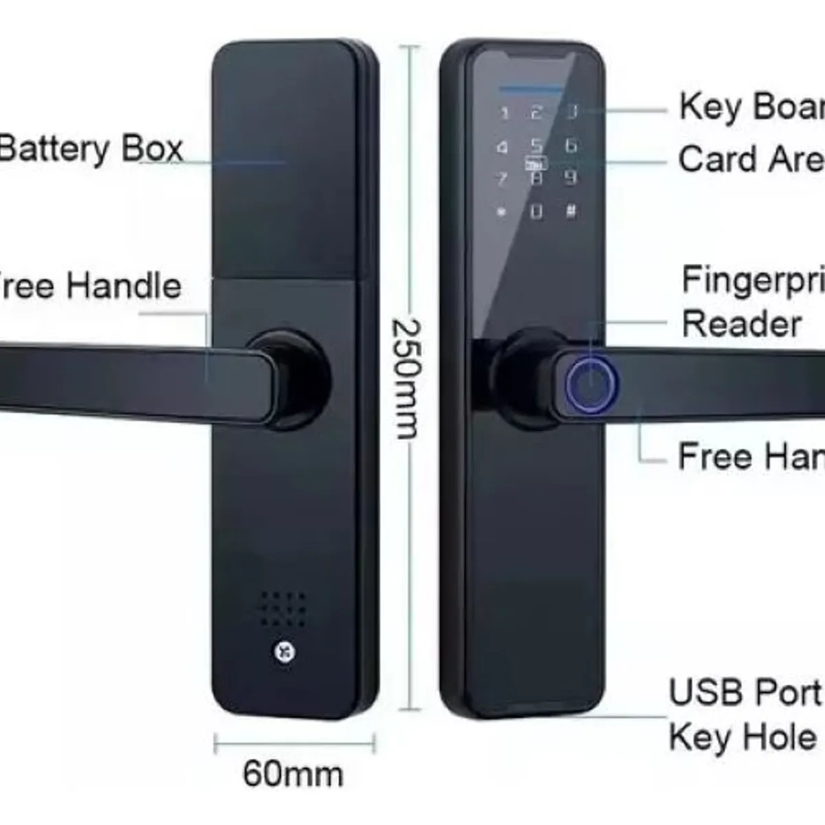 SHOP EHOME BAG - CERRADURA PUERTA DIGITAL INTELIGENTE DIGITAL SMART