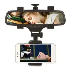 INVENCIBLE - Soporte Celular Auto Para Retrovisor Porta Teléfono AA49