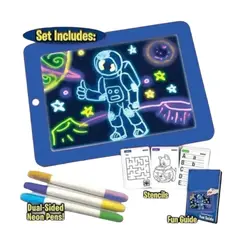 INVENCIBLE - Pizarra Magica led didactica de calco Ai15