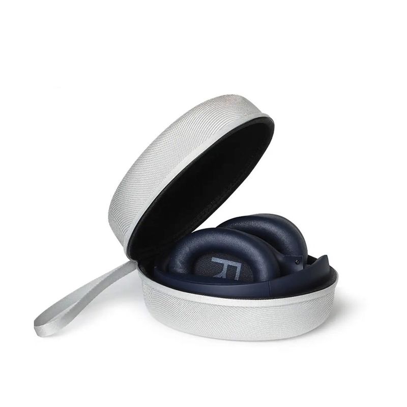 GENERICO - Estuche Rigido Premium Color Blanco Para Auriculares Plegables QCY H3