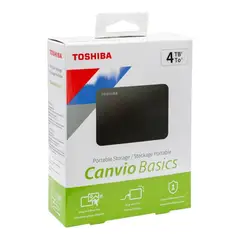 TOSHIBA - Disco duro Ext Canvio Basics 4 TB
