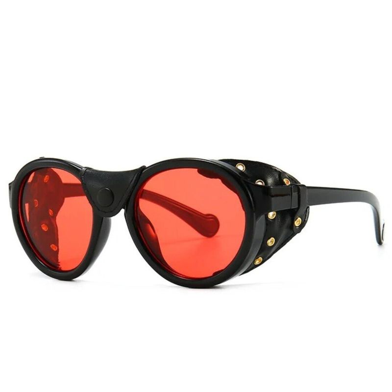 INVENCIBLE - LENTES STEAMPUNK RED DEVIL + ESTUCHE MY05