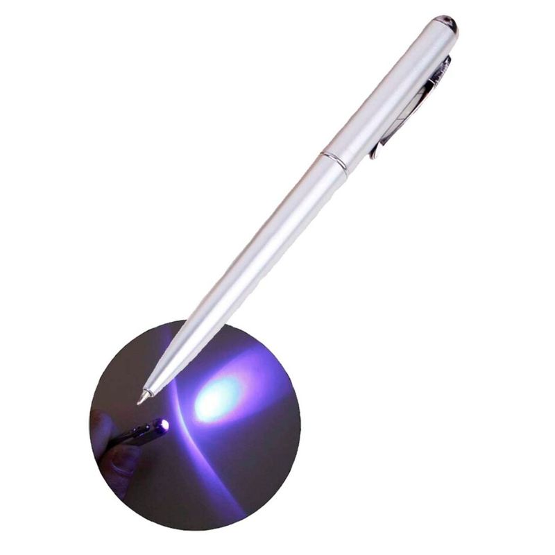 INVENCIBLE - BOLÍGRAFO DE TINTA INVISIBLE CON LUZ ULTRAVIOLETA AI12