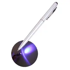 INVENCIBLE - BOLÍGRAFO DE TINTA INVISIBLE CON LUZ ULTRAVIOLETA AI12