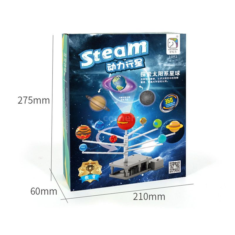 INVENCIBLE - SISTEMA SOLAR EDUCACIONAL ARMABLE CON PROYECTOR AL91
