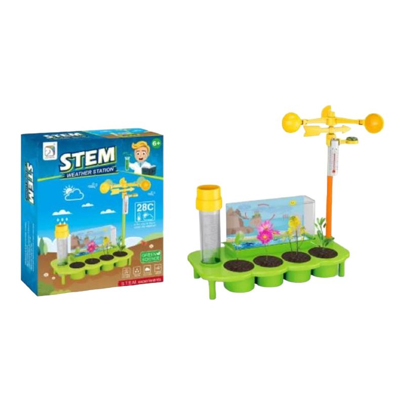 INVENCIBLE - KIT DE CIENCIA STEM CIENCIA DEL CLIMA NIÑOS AL92