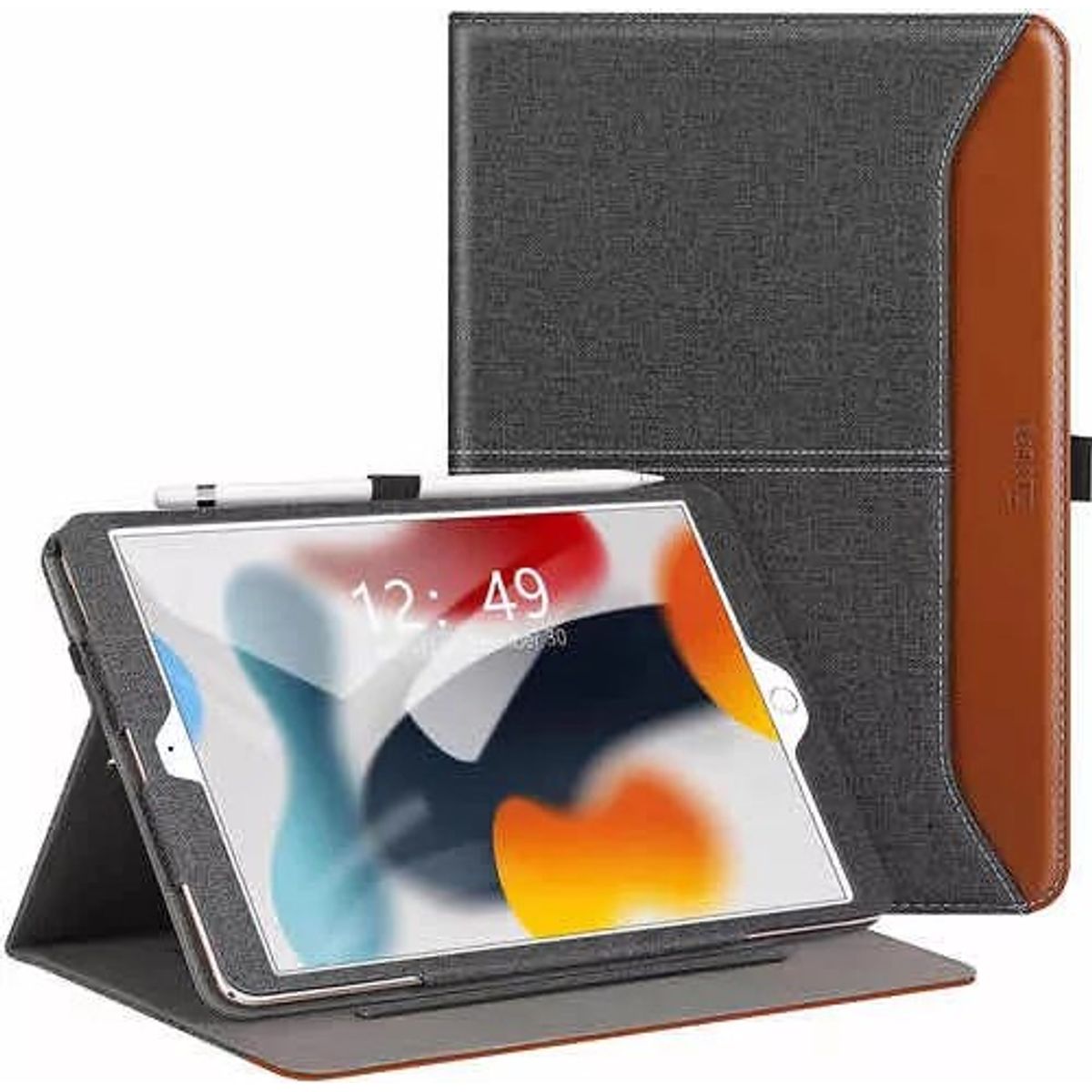 GENERICO - Funda ecocuero y tela para  IPad Pro 11 2020 2021 2022 revisa tu modelo