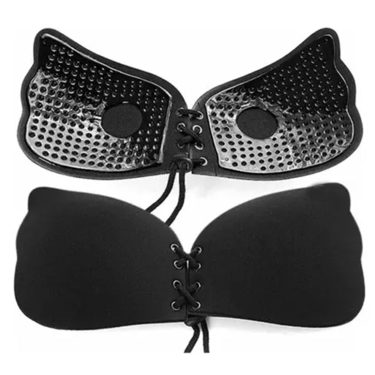 IDEAL FEMIDOM - Pack 2 Sostén Adhesivo Invisible Estilo Mariposa Strapless