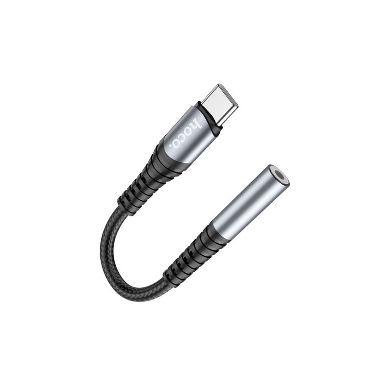 HOCO - Adaptador Hoco Audio Digital Usb Tipo C A Aux 3.5 Para Cel.