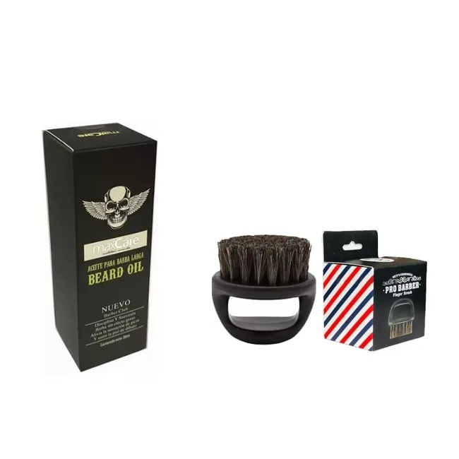 BEAR - ACEITE PARA LA BARBA BEARD OIL + CEPILLO BARBA PACK