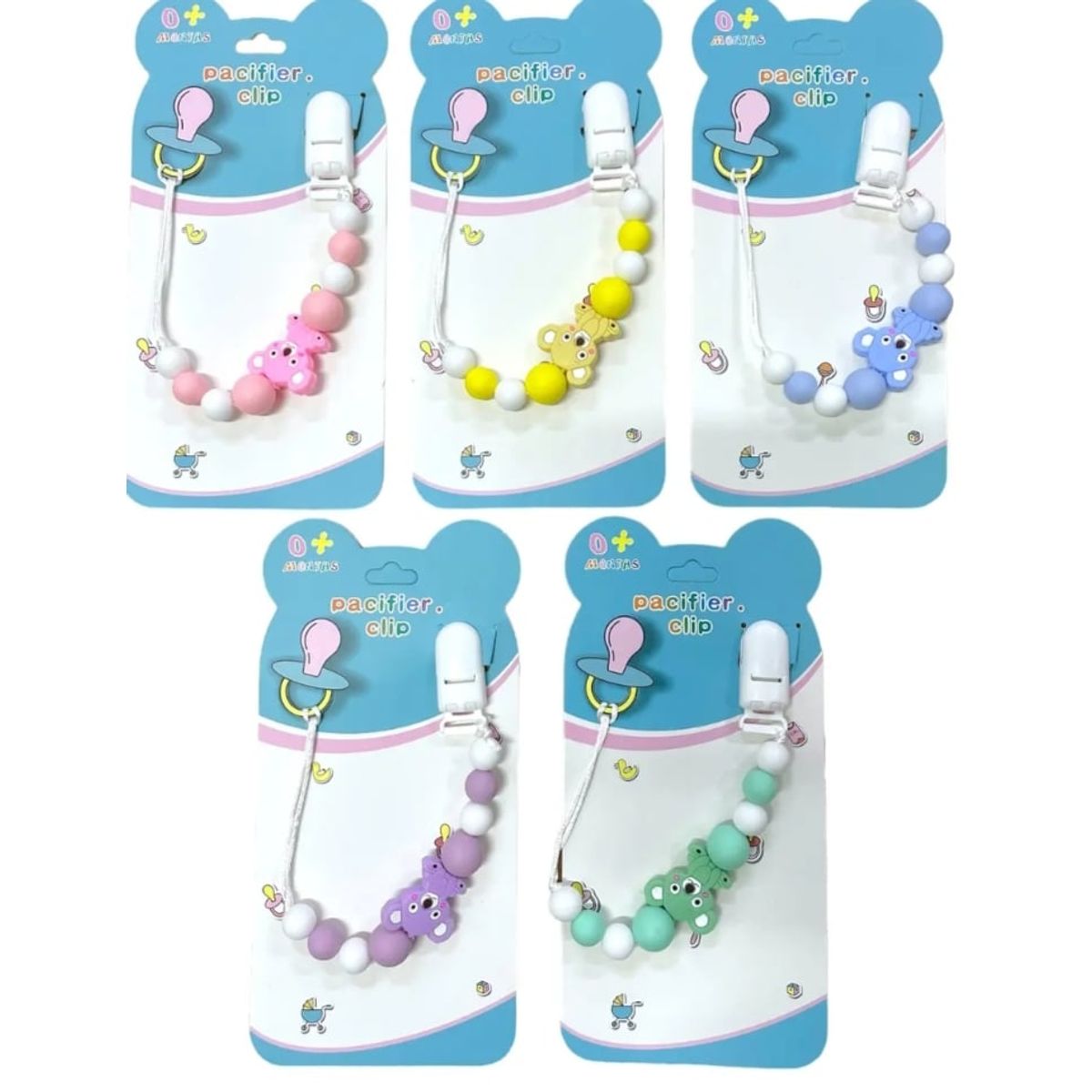 GENERICO - Sujetadores chupete de silicona