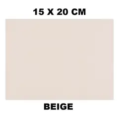 GENERICO - Parche Nylon Adhesivo Reparar Parkas Carpas Beige Blanco