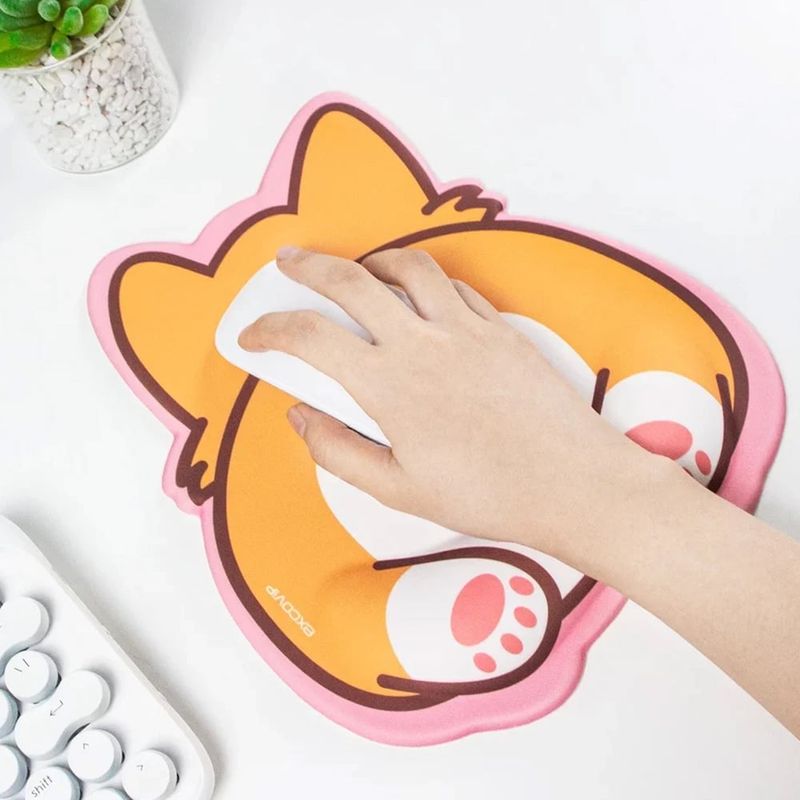 GENERICO - mouse pad perro corgi para gamers