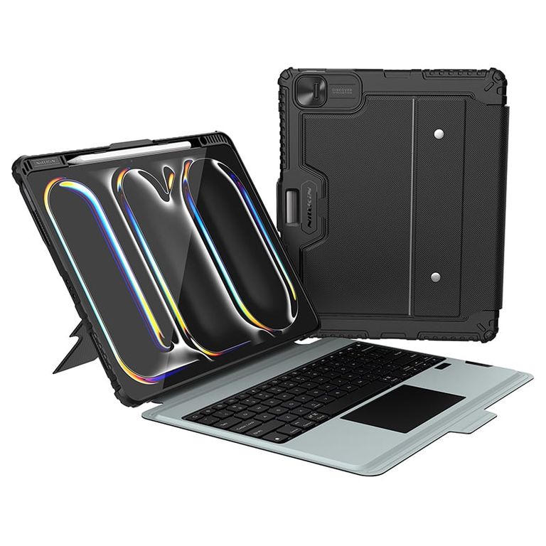 Funda con Teclado Trackpad para Ipad Pro 13 M4 (2024)