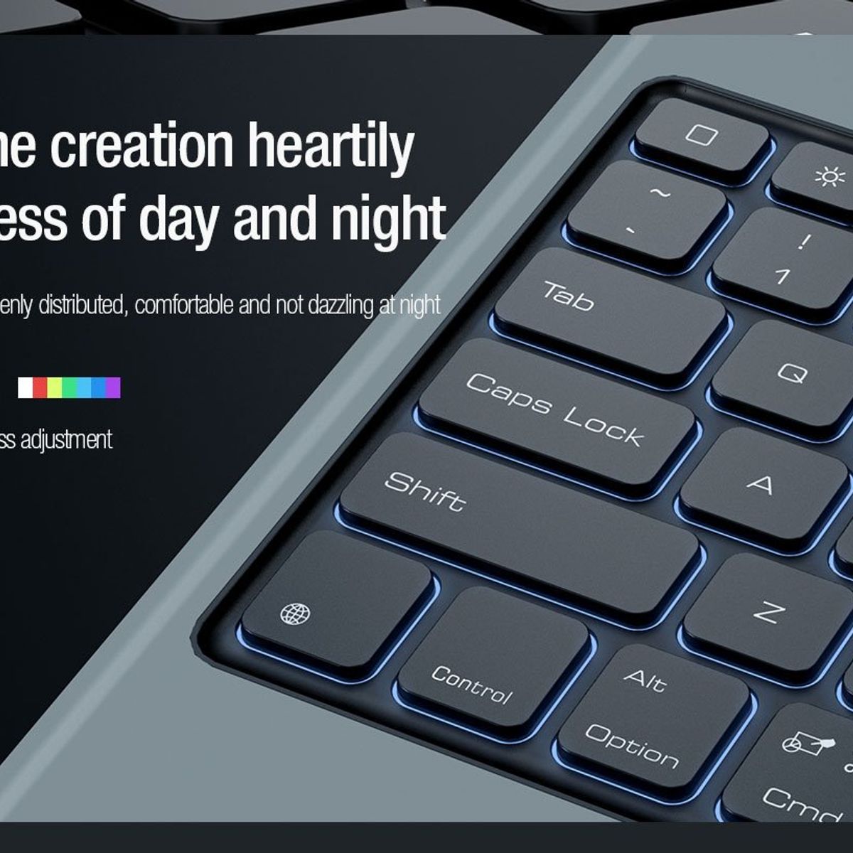 NILLKIN - Funda con Teclado Trackpad para Ipad Pro 13 M4 (2024) Nillkin