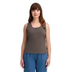 PANAMA JACK - Polera Mujer sin Mangas Gris