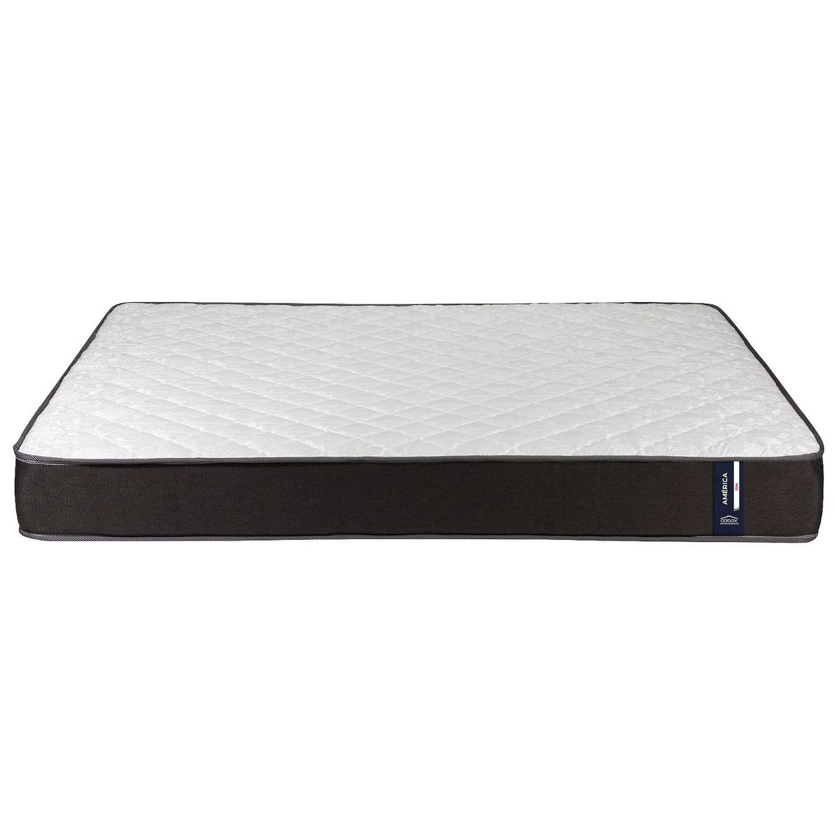 COLBOX - Colchon America Foam 2 Plazas Gris 150x190x20 Cm