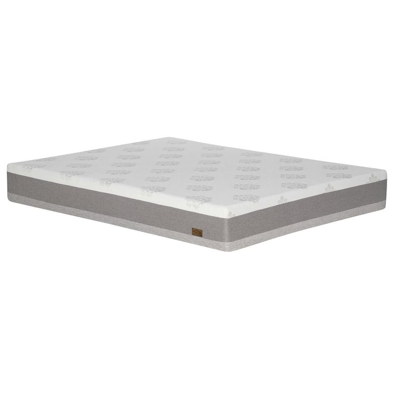 COLBOX - Colchon Grecia 2 plazas gris 150x190x25 cm