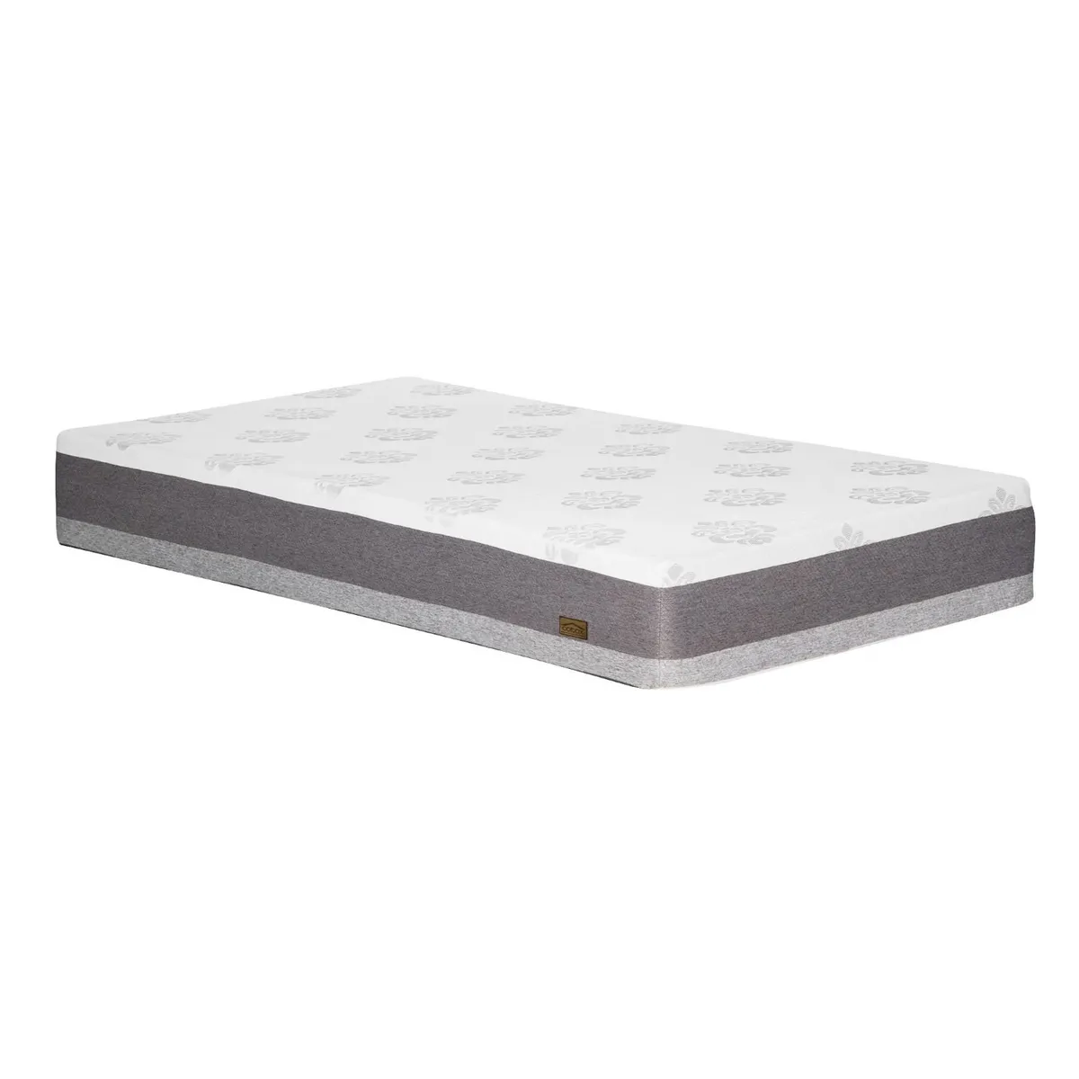 COLBOX - Colchon Grecia 1,5 plazas gris 105x190x25 cm