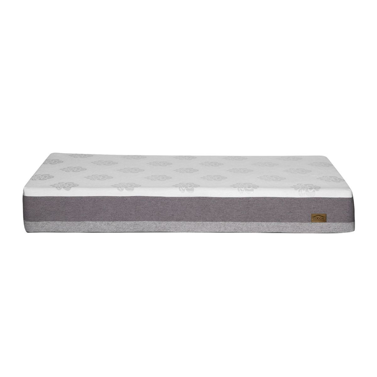 COLBOX - Colchon Grecia 1 plazas gris 105x190x25 cm