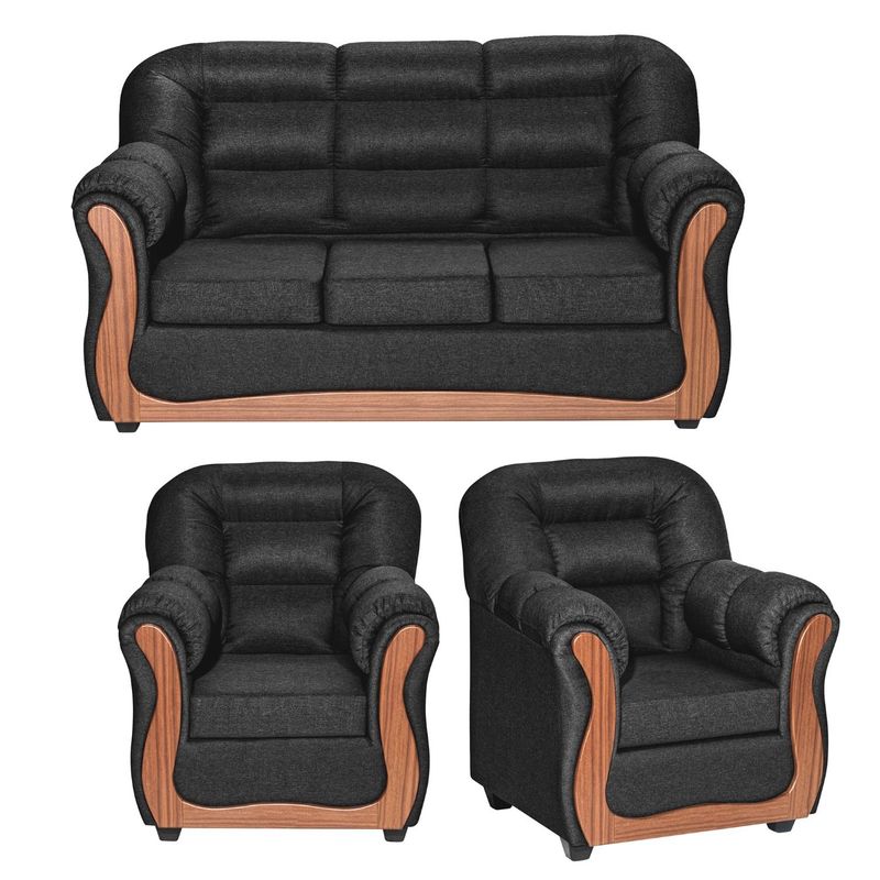 COLBOX - Living Cheyenne 3-1-1 Negro