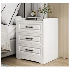 HOMER DESIGN - Velador 3 Niveles Con Cajones 40*36*60cm estilo europeo