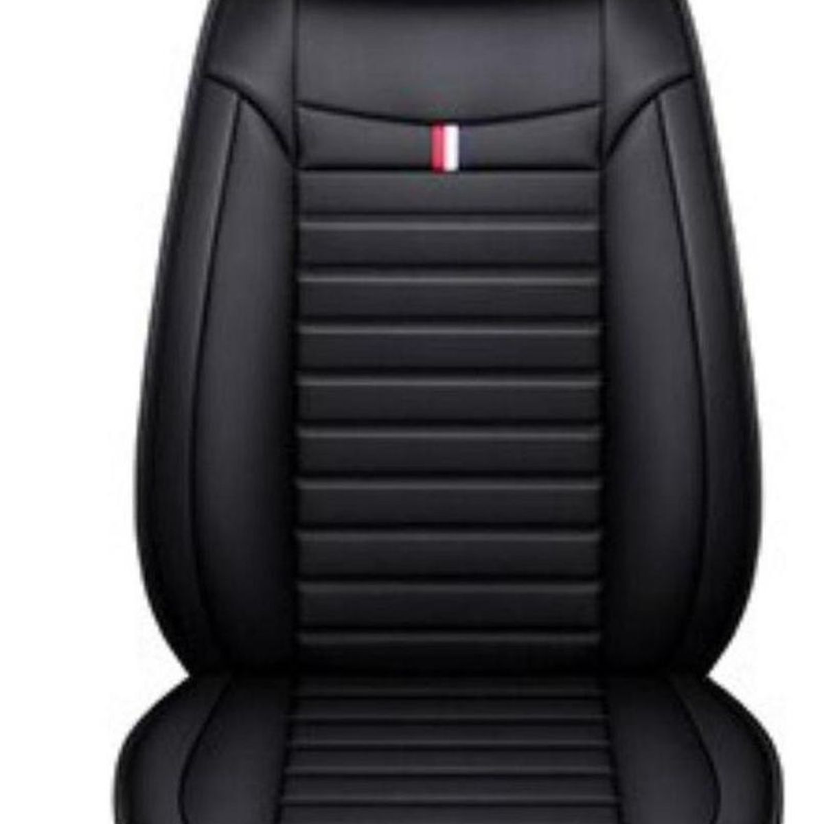 IMPORTCLICK - Funda Asiento Auto Deluxe Eco Cuero Milán Negro - Negro