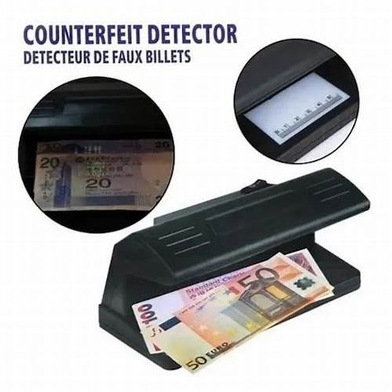 MUNDITEL - Maquina Detector De Billetes Falsos LUZ UV