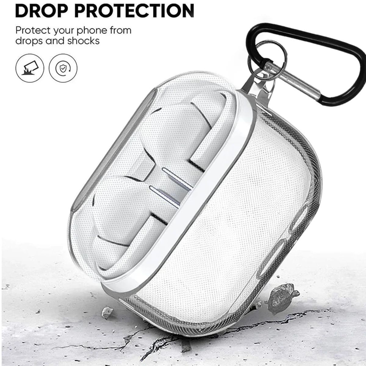 GENERICO - Carcasa Funda Para Galaxy Buds 3 Pro / Galaxy Buds 3