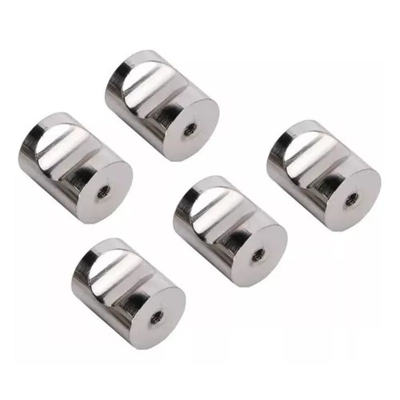 GENERICO - Pack 5 Unid Tirador Perilla Balin + Tornillo  30x25mm Cajon 338028