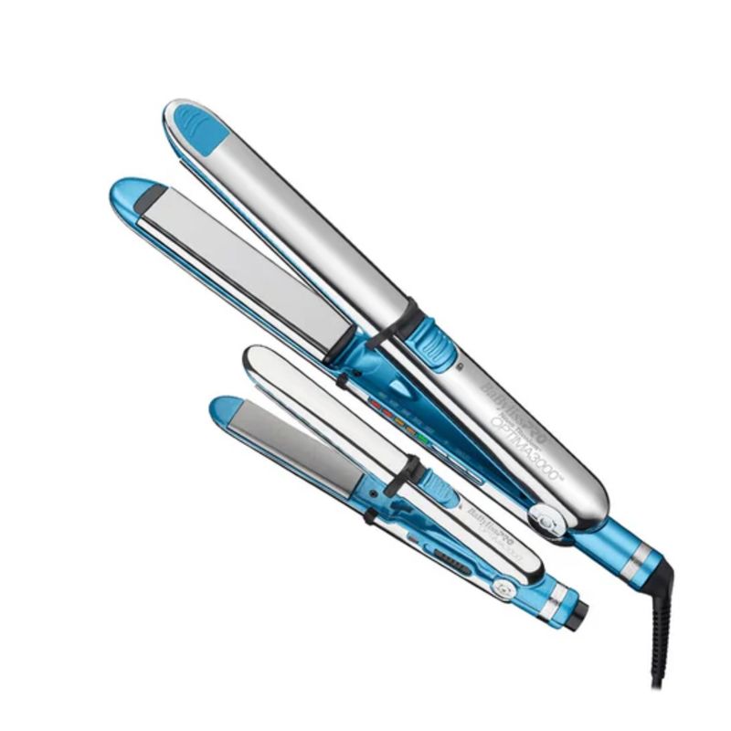 BABYLISS PRO - Kit Babyliss Plancha optima 3000 + Plancha optima mini 2000