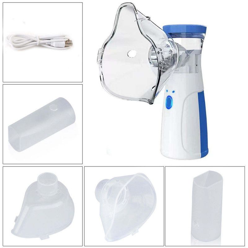 GENERICO - Nebulizador Inhalador Portátil Niños Adultos Usb