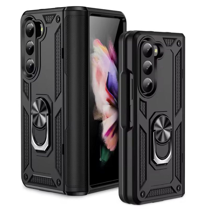 GENERICO - Carcasa Armor Con Anillo Para Samsung Z Fold 6