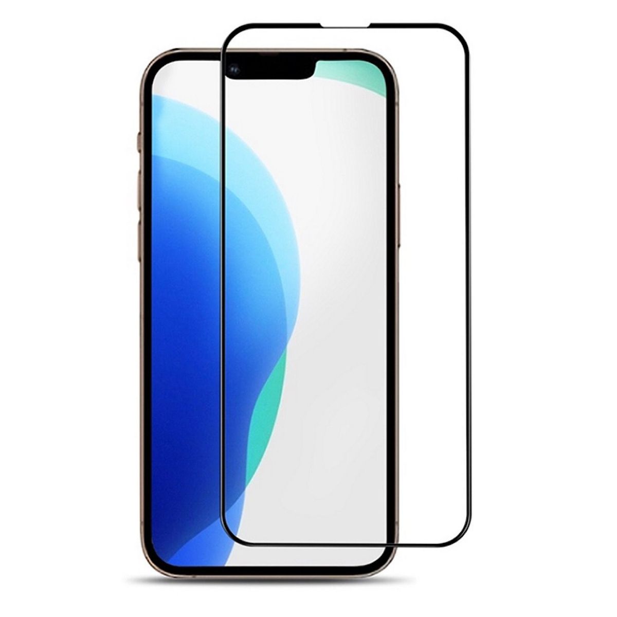 GENERICO - Lámina De Vidrio Completa Para iPhone 13-13 Pro-14