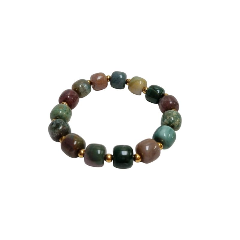 GENERICO - Pulsera piedra ágata india