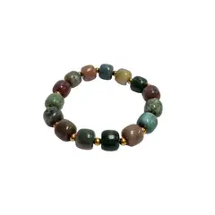 GENERICO - Pulsera piedra ágata india