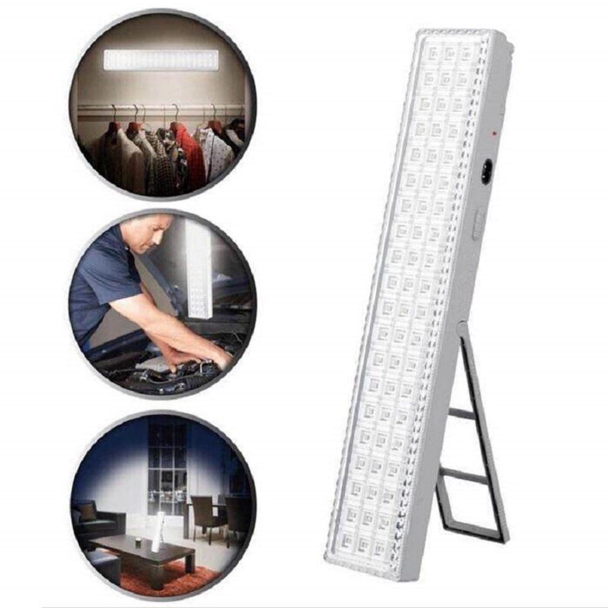 GENERICO - Lámpara Linterna Foco Emergencia 90 Led 5w