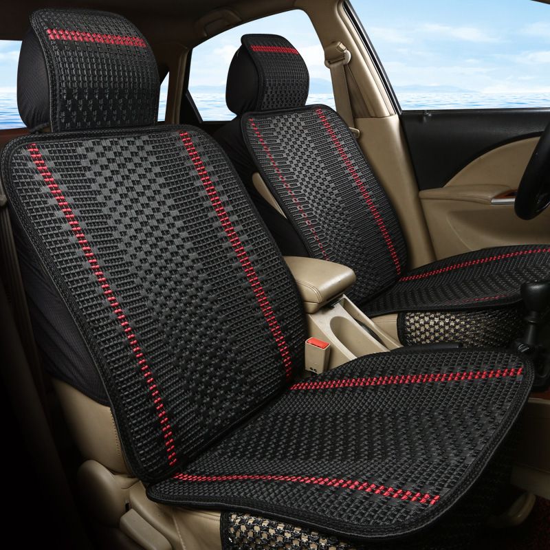 AIZO - Fundas Auto Piel Sintética Impermeable Antideslizante 5pzs