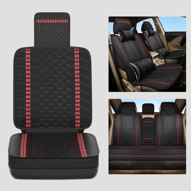 AIZO - Juego 5 fundas universales asiento coche fáciles limpiar