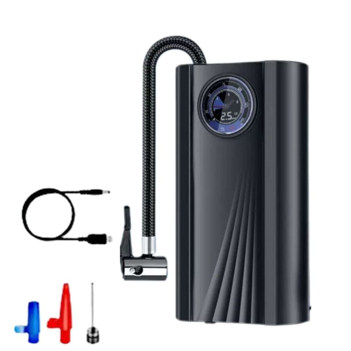 GENERICO - Mini Compresor Inflador Neumaticos Aire Portátil Auto