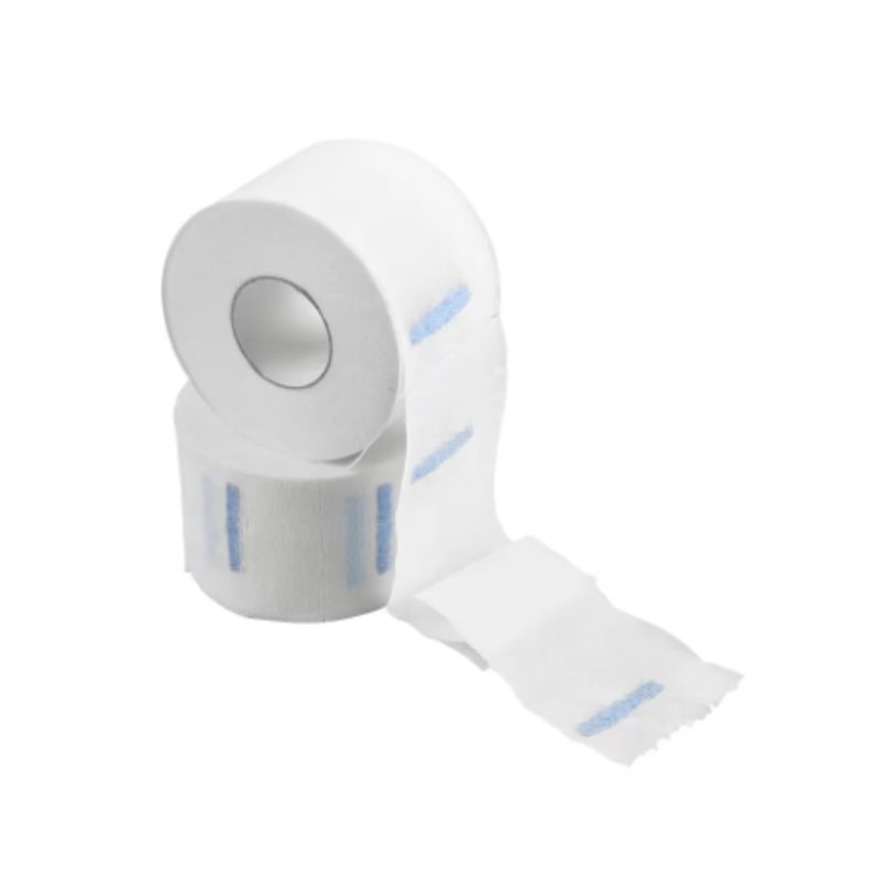 GENERICO - Rollo Tiras Papel Cuello Barberia Cuelleros Desechables