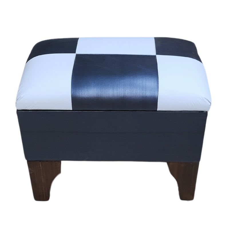 GENERICO - Baúl Bicolor Dama Eco Cuero Muebles Rimar 60x40x45x20