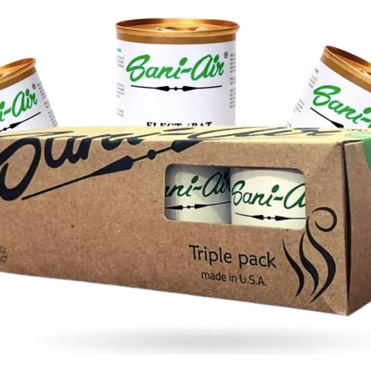 SANI AIR - Tripack Latas Aromaticas Sani Air Apple Jack