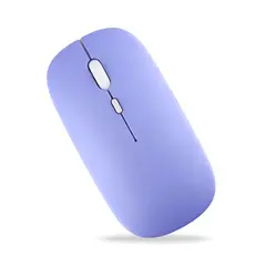 GENERICO - Mouse Bluetooth Para Tablet iPad Tv Celulares Computadores - Morado